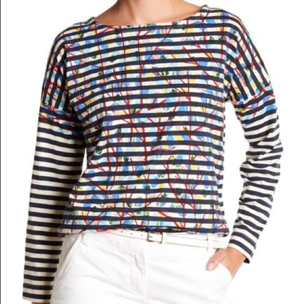 Michael De Feo for J Crew Colorful T-Shirt